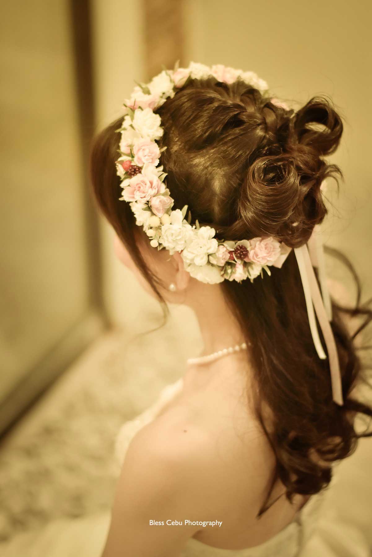 花嫁様のヘアメイク