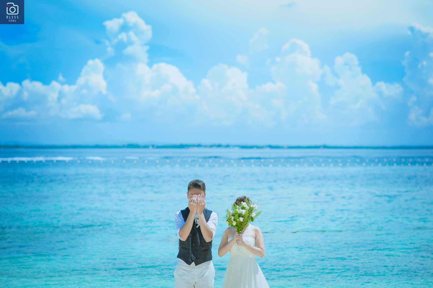 写真で残す結婚式 を、憧れのビーチリゾートで@シャングリラ