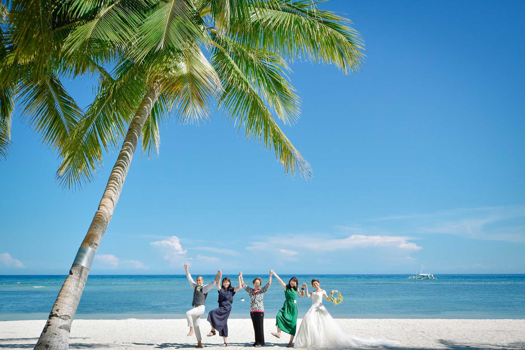ご家族も一緒に！みんなで作る結婚写真＠ボホール島 